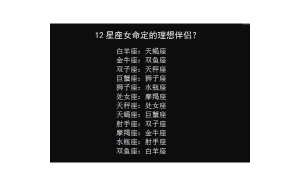 天蝎座女和白羊女合適嗎