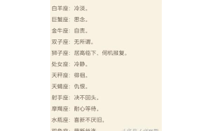 白羊座分手后對(duì)你特別冷淡